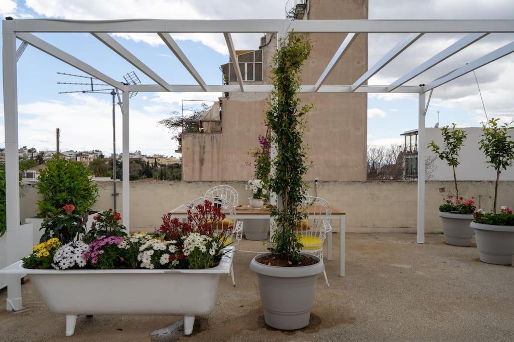 Ebullience - Stylish & Chic Athens Apartment מראה חיצוני תמונה