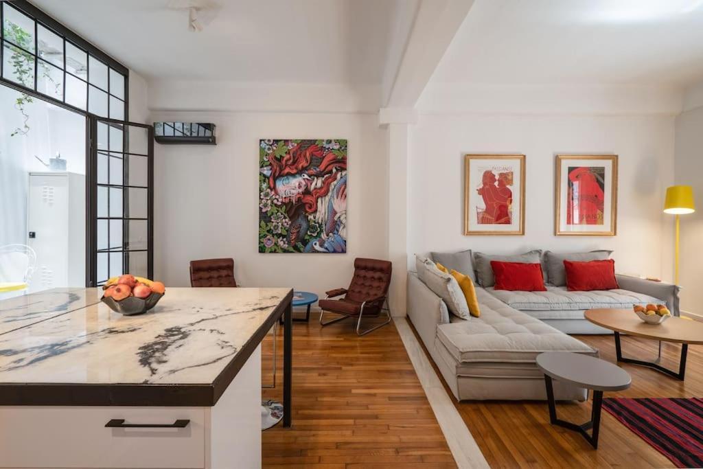 Ebullience - Stylish & Chic Athens Apartment מראה חיצוני תמונה